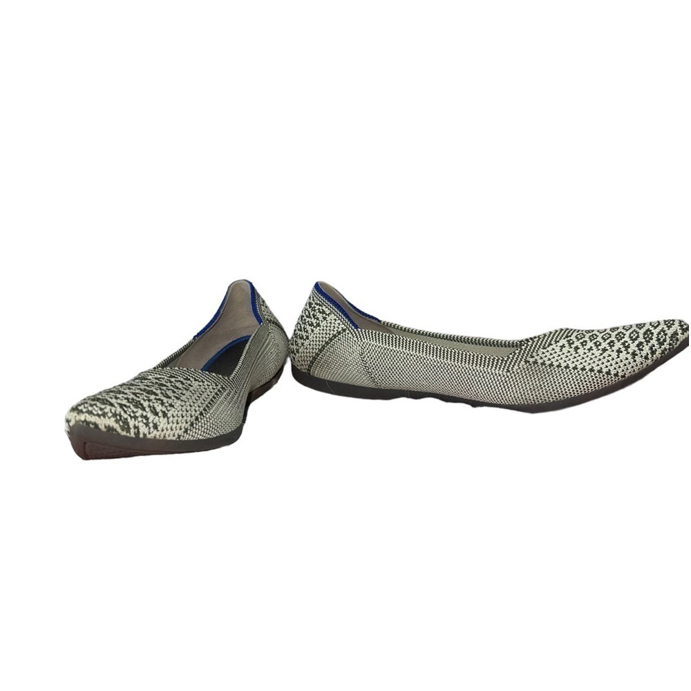 Rothy's Pistachio Python pointed toe flats. RARE- retired. Size W6 GUC - Picture 6 of 14